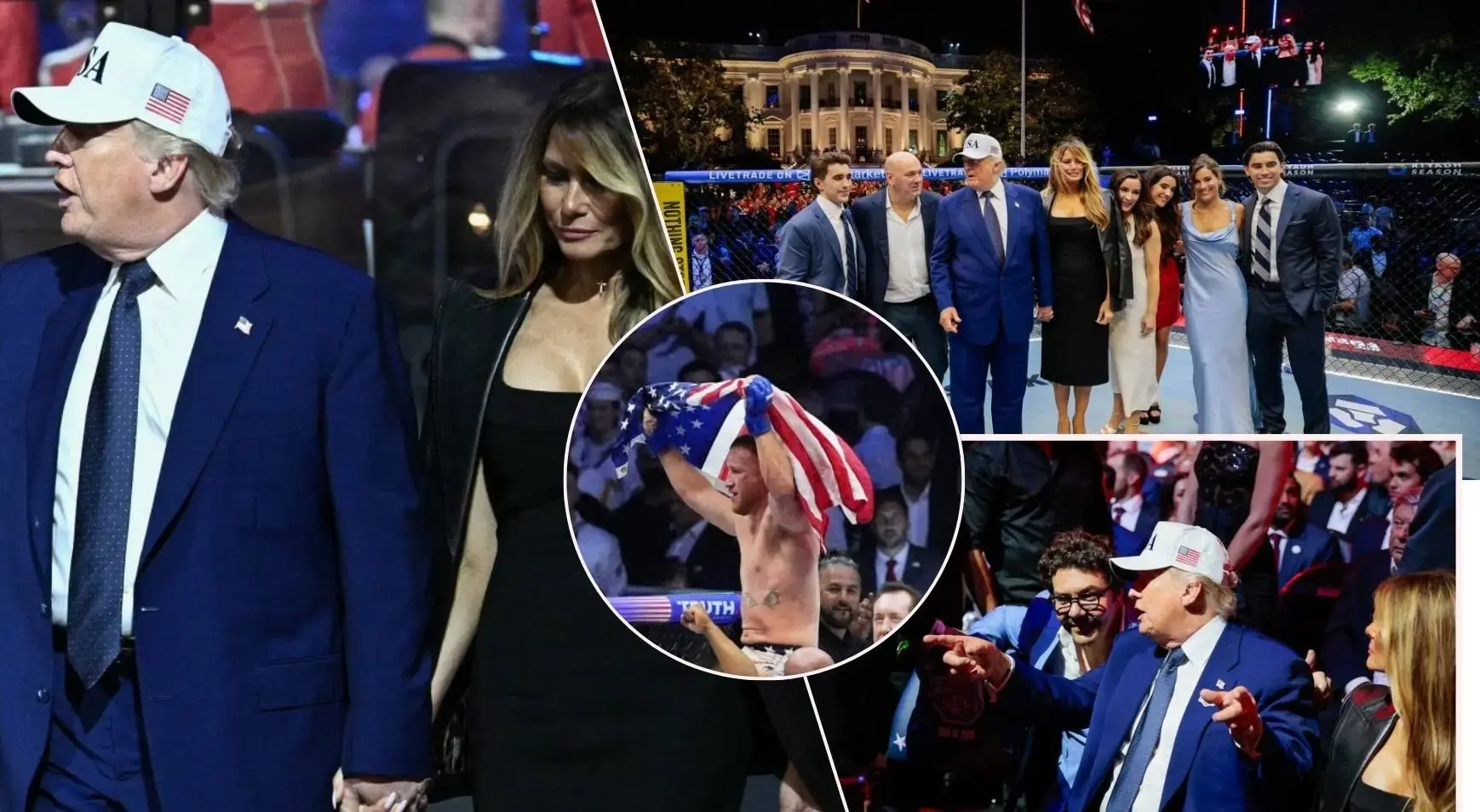 Trump’tan Beyaz Saray’da UFC gecesi! Doğum gününde sıra dışı kutlama