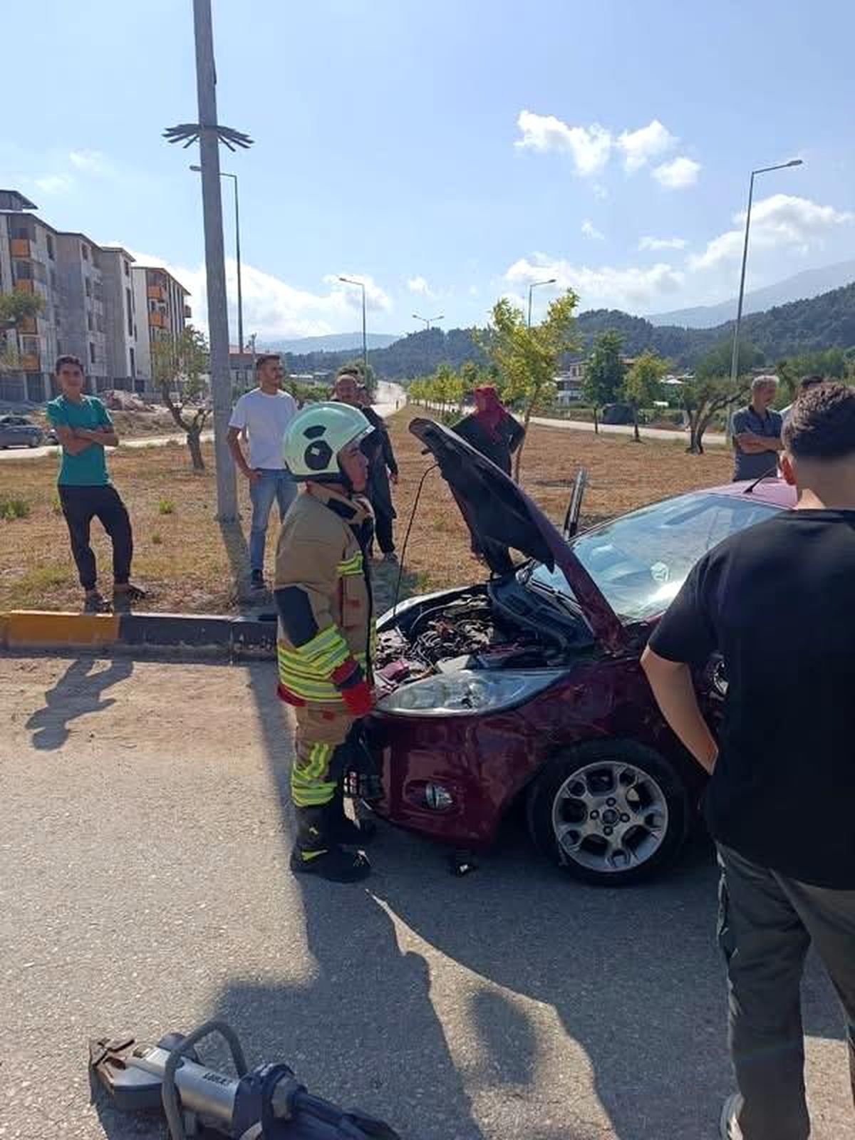 Yayladağı'nda trafik kazası: 6 yaralı