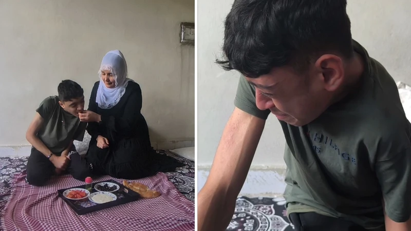 Tedavisi için sadece 700 bin lira gereken Bünyamin: Arkadaşlarım gibi koşmak istiyorum