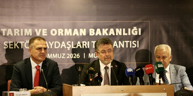 Bakan Yumaklı: Tarımsal hasılada 80 milyar dolar barajı aşılacak