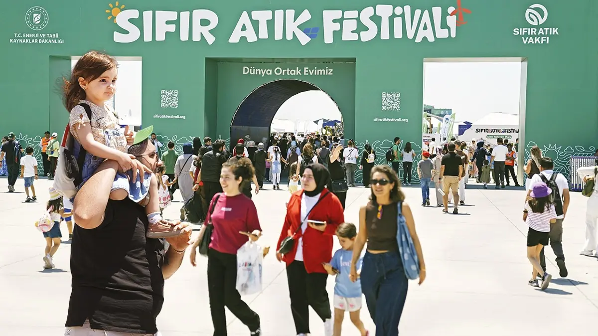 Eğlendiren ve öğreten festival bugün bitiyor! Atıksız yaşama muhteşem veda