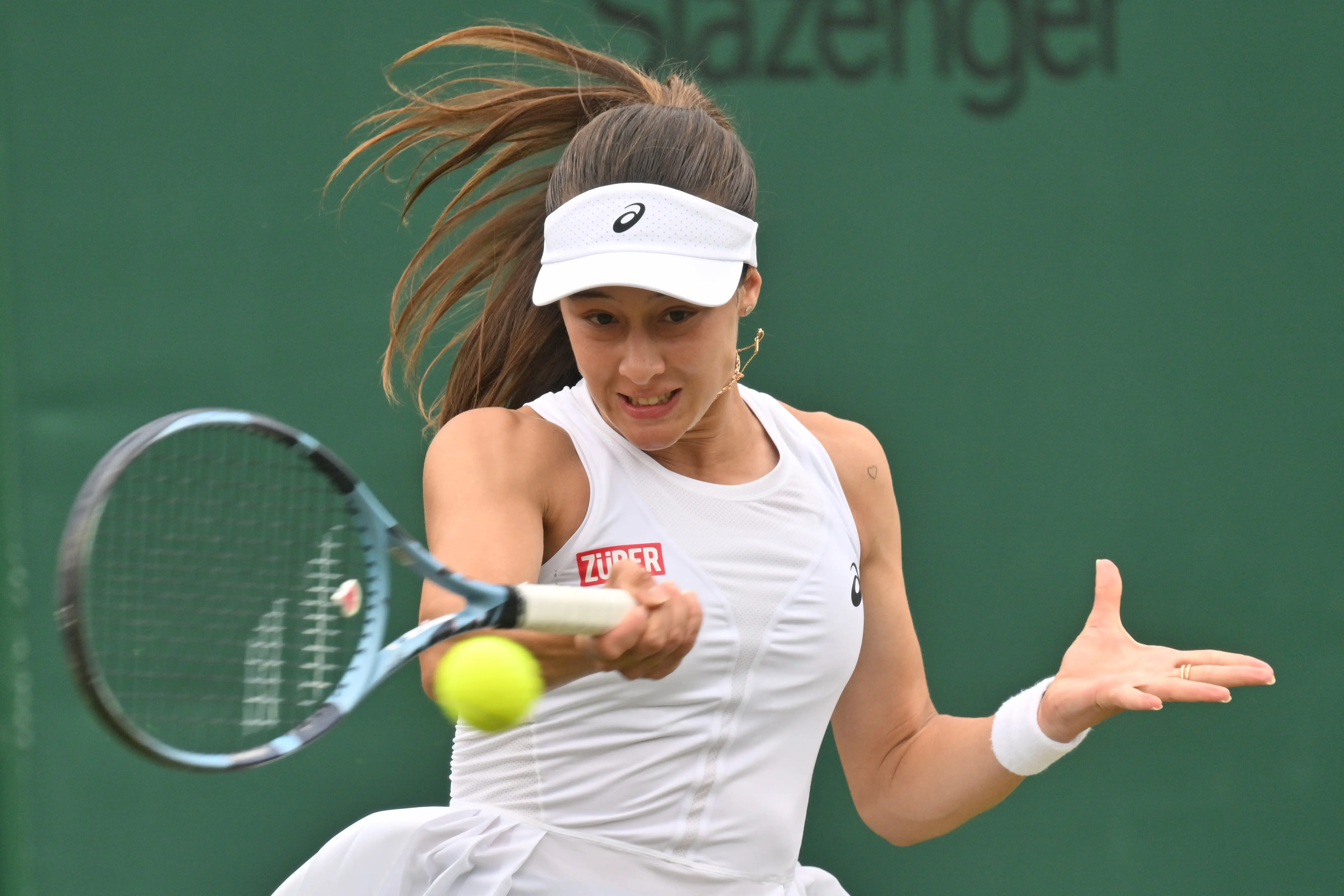 Zeynep Sönmez'den Wimbledon'da Filistin detayı