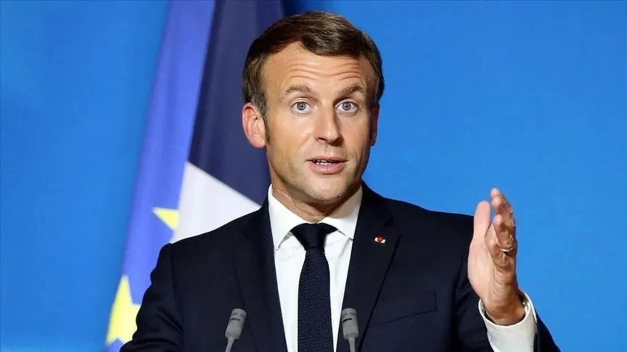 Fransa zor gününde Türkiye'nin desteğini unutmadı! Macron'dan Türkiye'ye Türkçe teşekkür!
