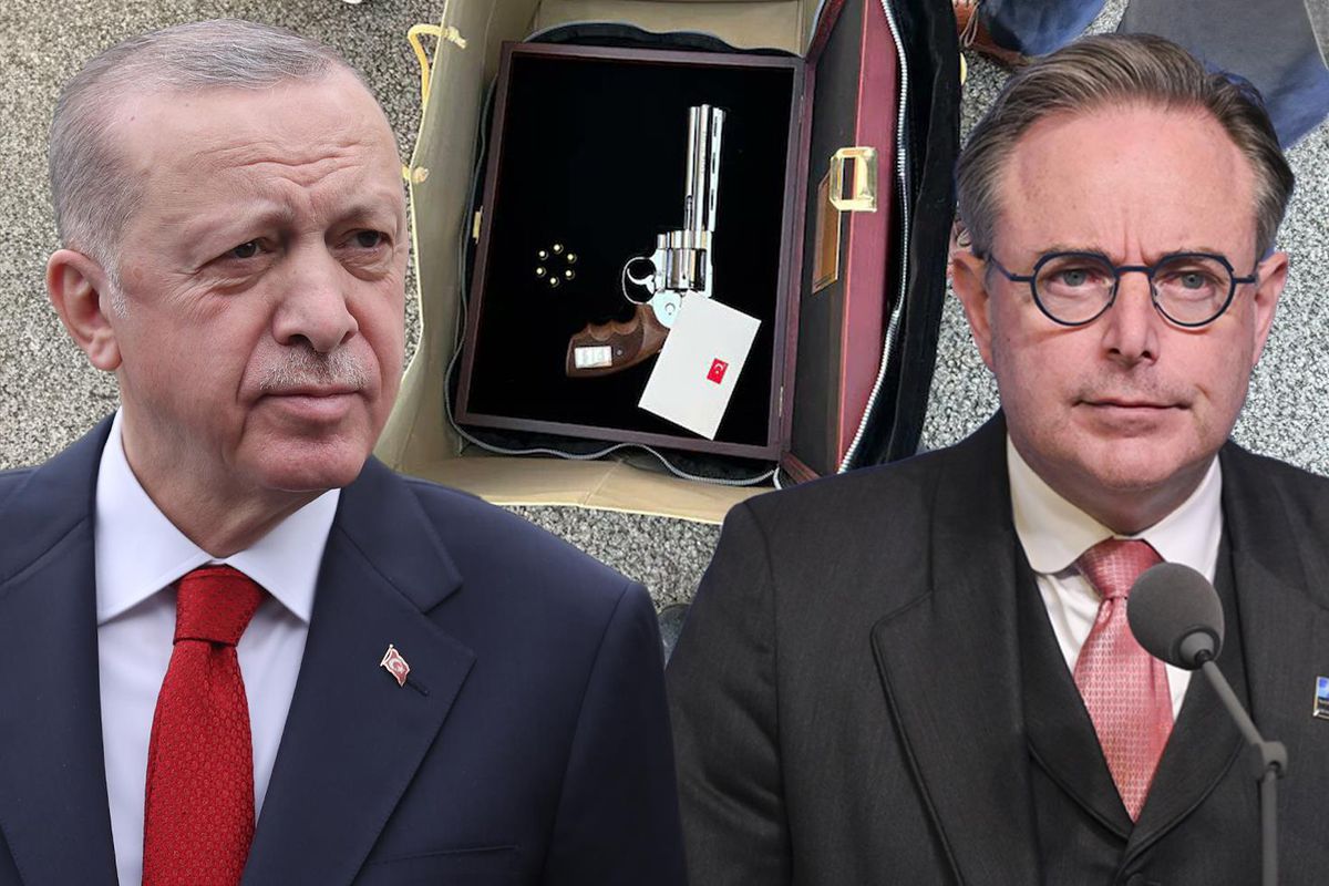 Cumhurbaşkanı Erdoğan'ın hediyesi Belçika'yı karıştırdı