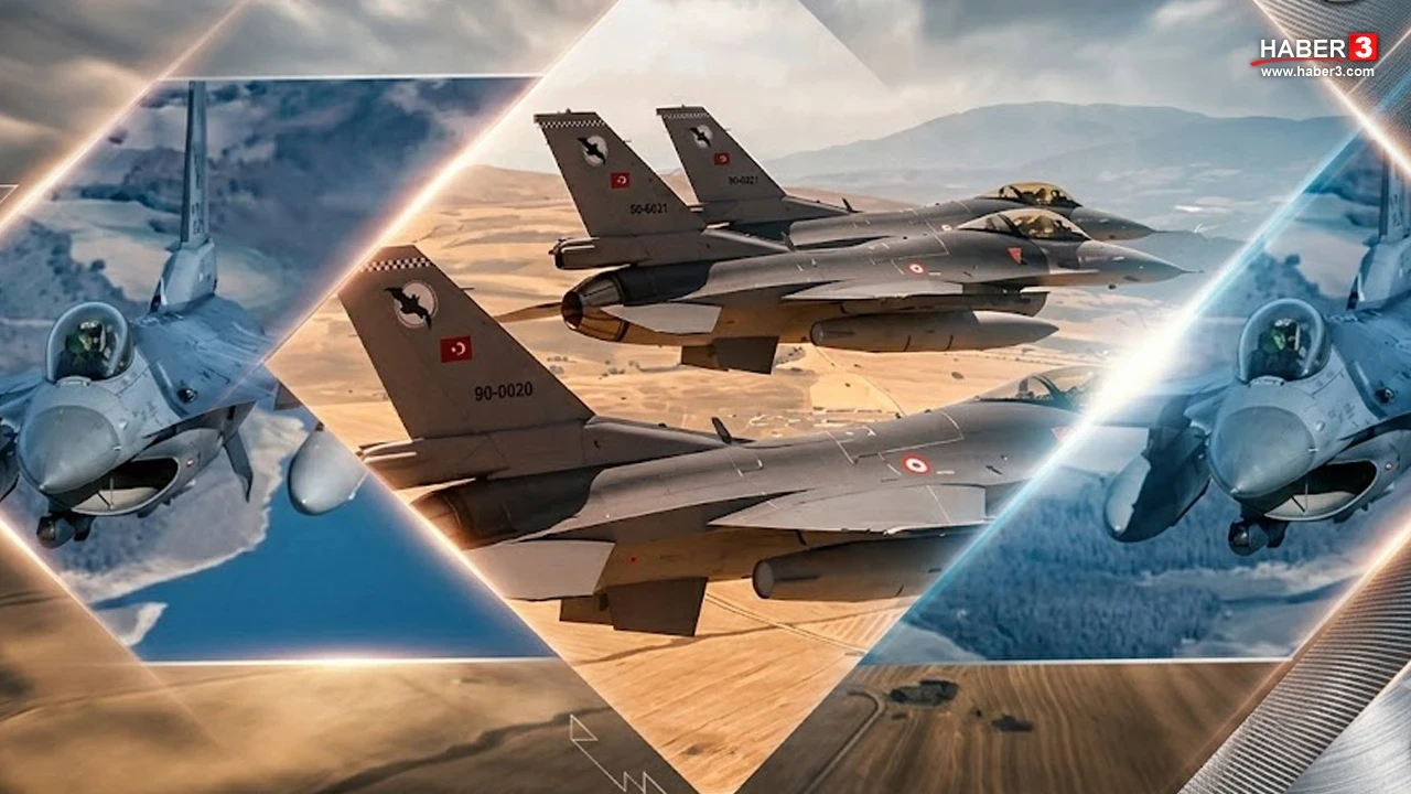 Yavru vatanda Rum provokasyonu sonrası Türk F-16'ları peş peşe havalandı