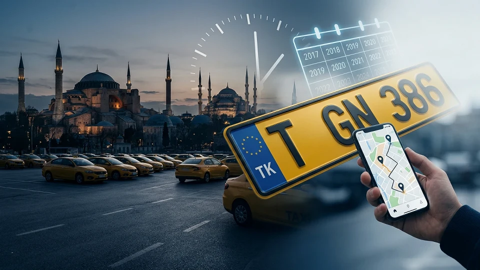 İstanbul taksi plakası ihalesi ne zaman? 29 yıllık kullanım hakkının toplam maliyeti belli oldu