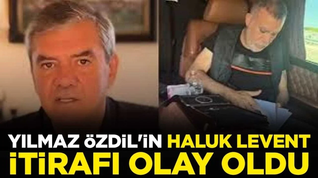 Yılmaz Özdil'in Haluk Levent itirafı olay oldu