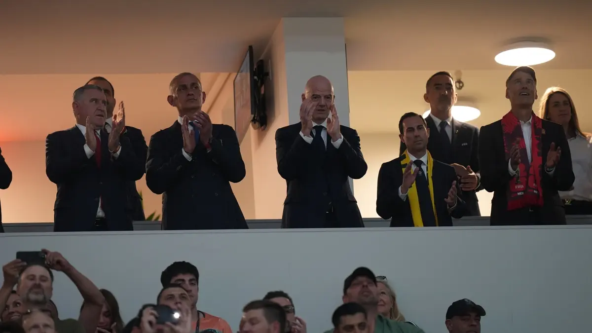 FIFA Başkanı Infantino, Türkiye-Avustralya maçında