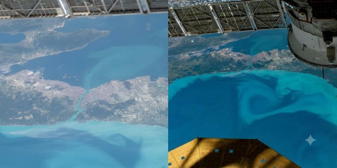 Uzaydan İstanbul'un turkuaz hali görüntülendi