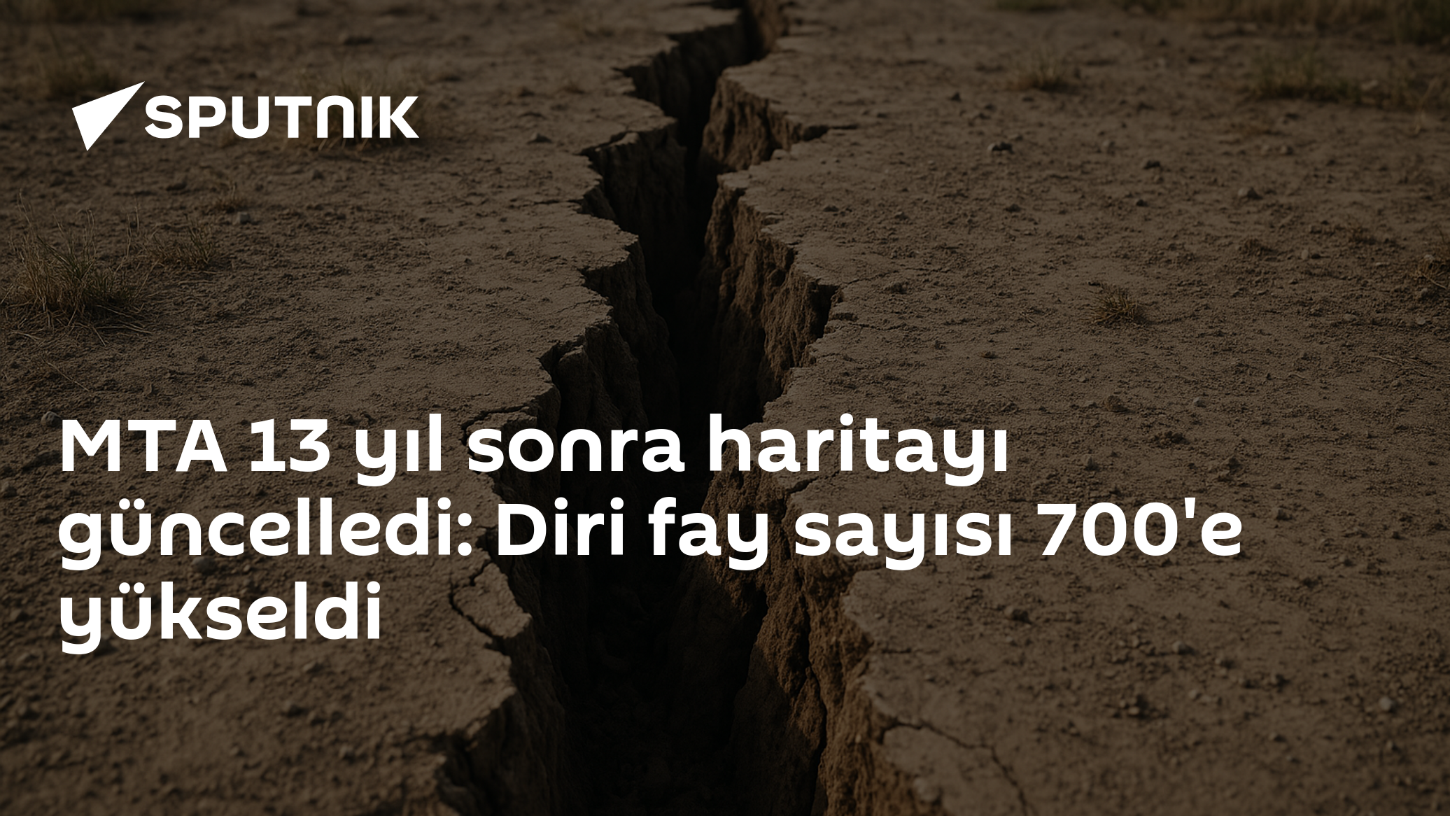MTA 13 yıl sonra haritayı güncelledi: Diri fay sayısı 700'e yükseldi