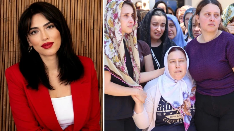 Ağrı'da evinde ölü bulunan Irmak öğretmen İzmir'de son yolculuğuna uğurlandı