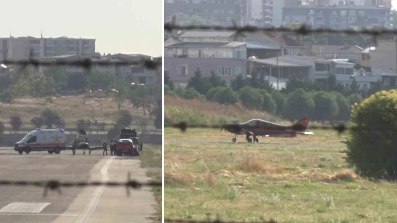 Bursa'daki Yunuseli Havalimanı'nda arıza alarmı: Pilot acil iniş gerçekleştirdi