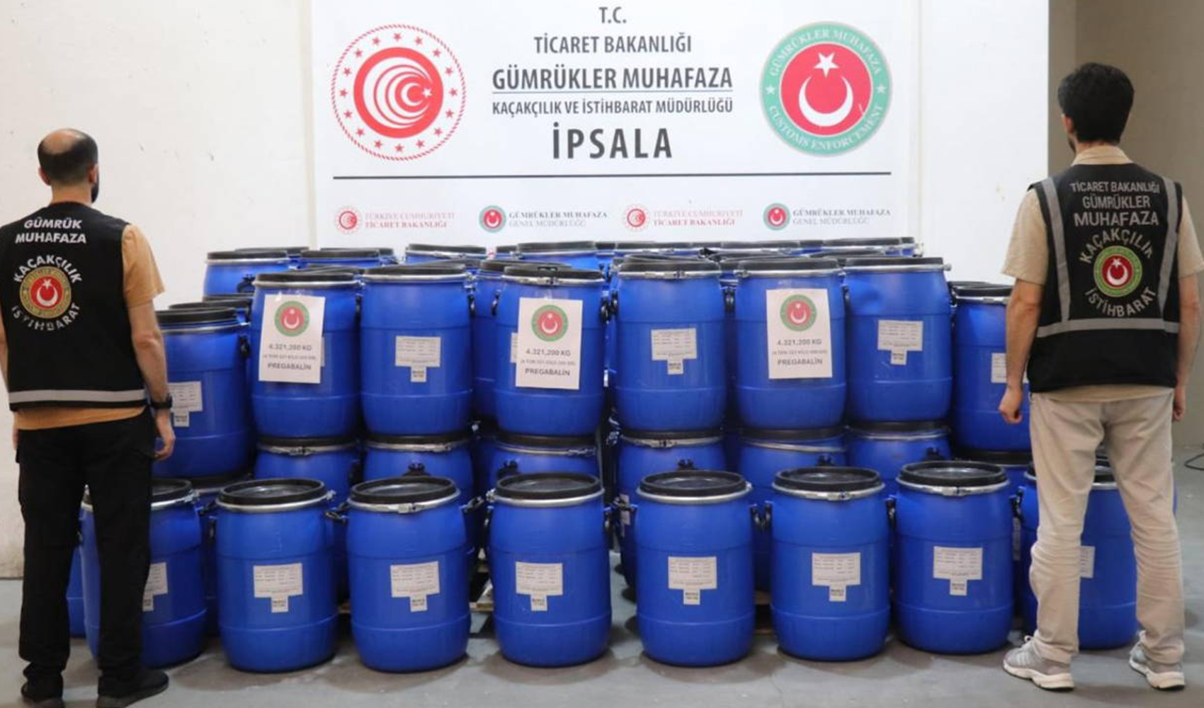 Gümrük operasyonlarında ilk 6 ayda rekor miktarda uyuşturucu ele geçirildi