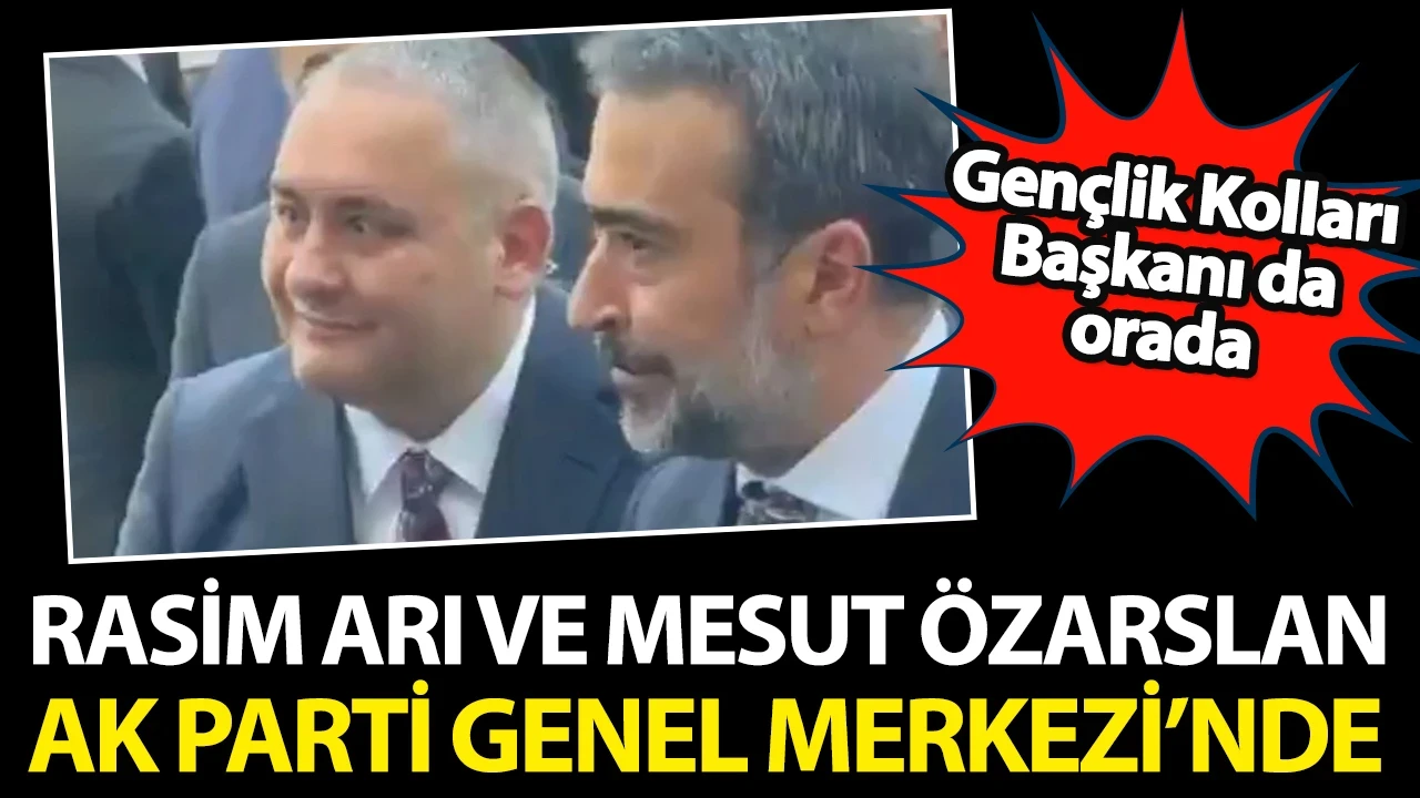 AK Parti'den yeni transferler: 2 belediye başkanı AK Parti Genel Merkezi'ne geldi