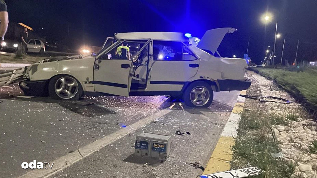 Otomobil takla attı: 1’i ağır 3 yaralı