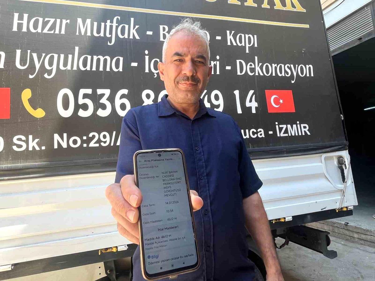 Hiç gitmediği Siirt'ten gelen trafik cezası, hayatının şokunu yaşattı