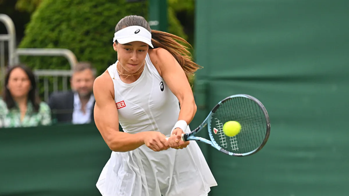 Wimbledon'a teklerde veda eden Zeynep Sönmez: "Geliştirebileceğim birçok şey var"