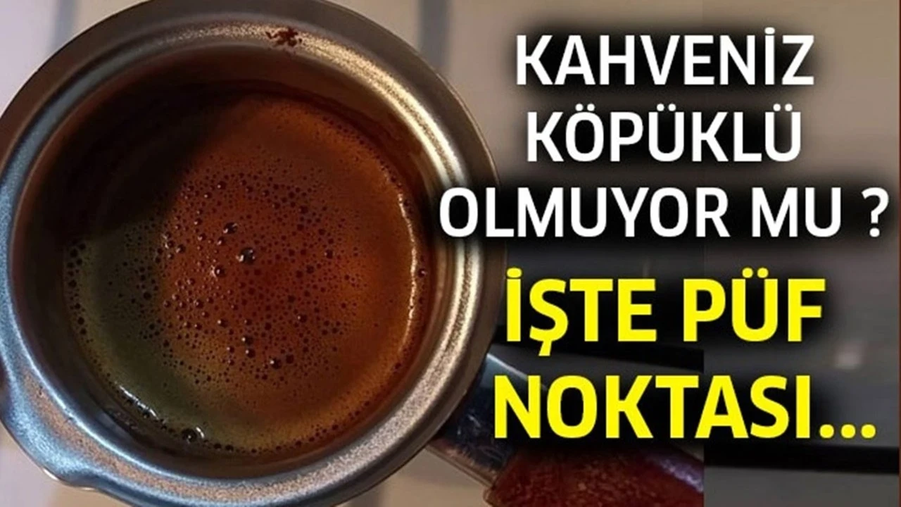 Türk Kahvesini Yıllarca Yanlış Yapmışız! Kahveyi Pişirmeden Hemen Önce Bunu Yapın