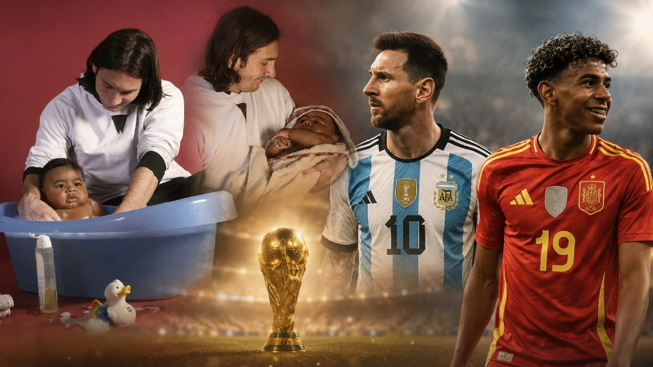 Messi'nin küvette yıkadığı bebek dünya yıldızı oldu: 19 yıl sonra tarihin en özel buluşması