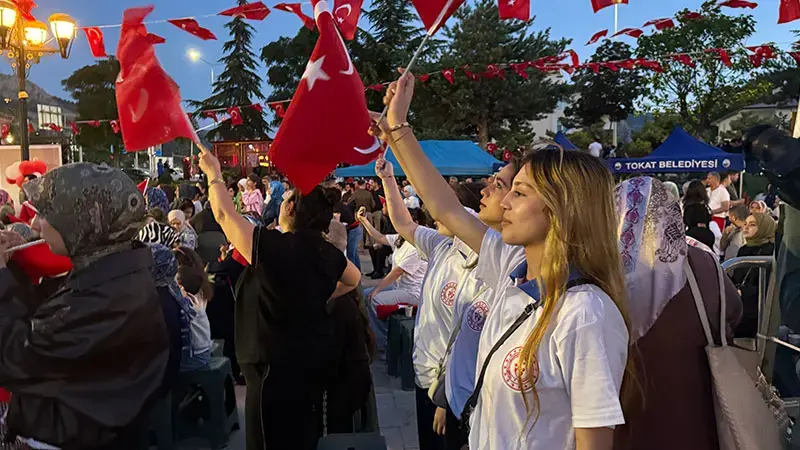 Tokat'ta 15 Temmuz Demokrasi ve Milli Birlik Günü