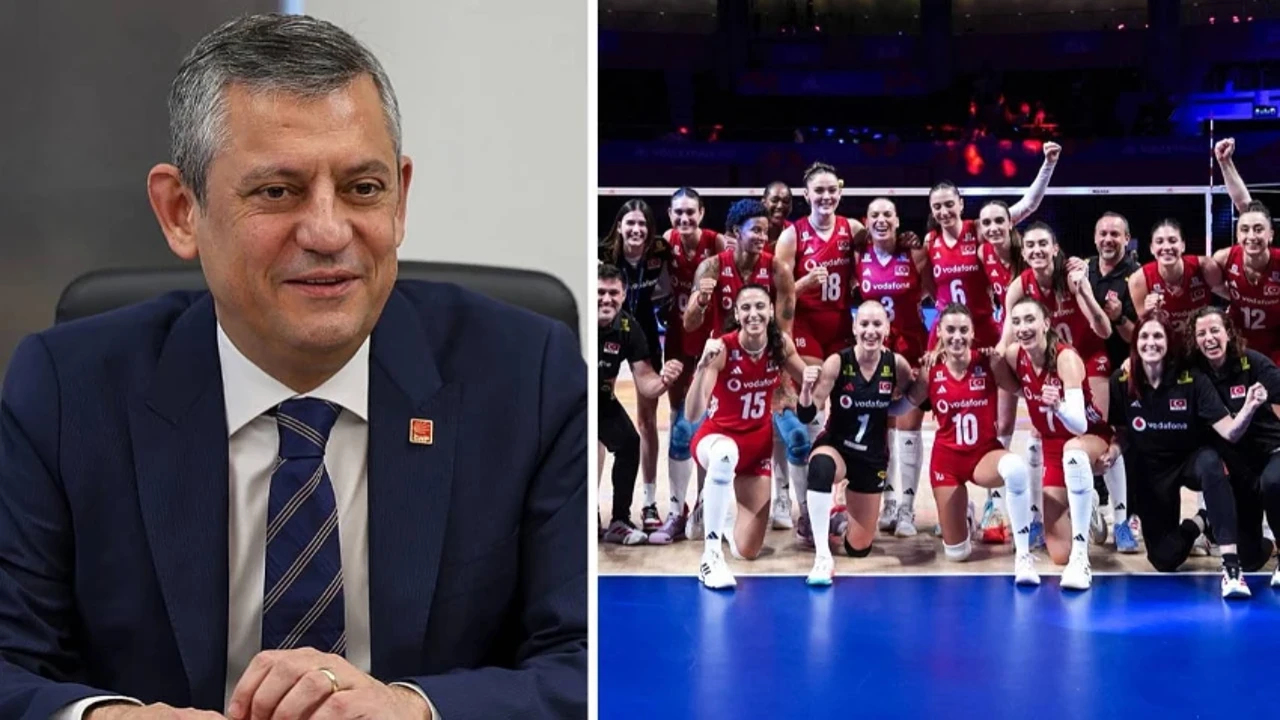Özgür Özel'den Filenin Sultanları'na tebrik!