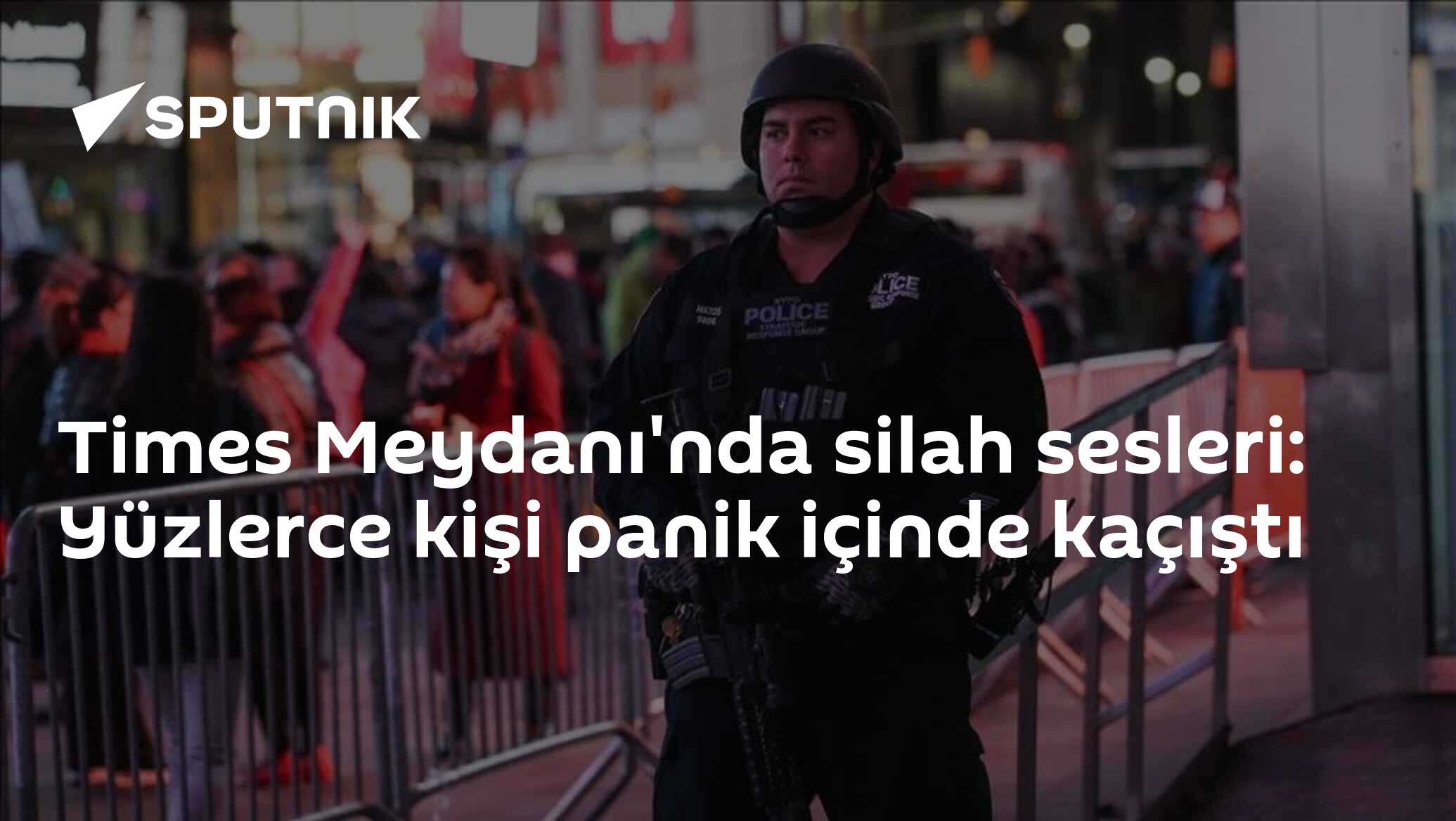 Times Meydanı'nda silah sesleri: Yüzlerce kişi panik içinde kaçıştı