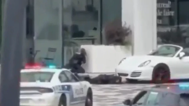 Askeri kamuflaj giyen saldırgan Montreal'de terör estirdi: Polis bölgeden uzaklaşan sivili vurdu