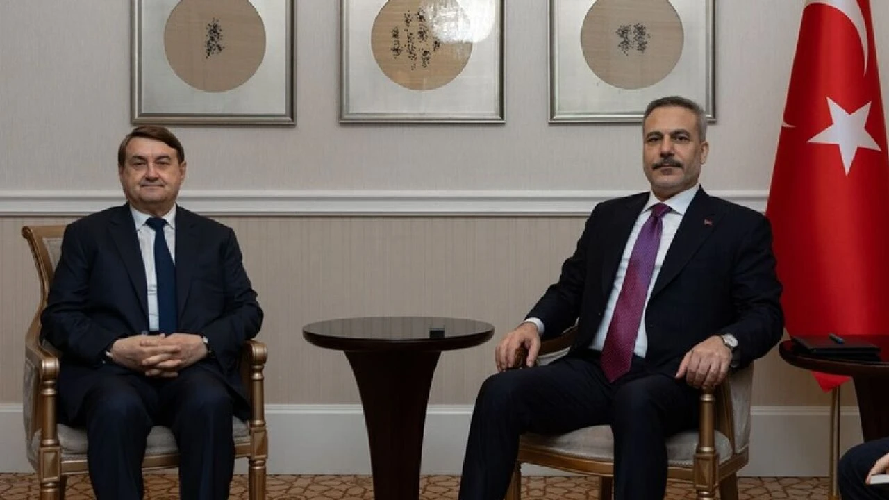 Dışişleri Bakanı Hakan Fidan, Putin'in Danışmanı Levitin ile görüştü