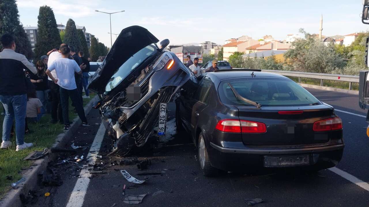 Nevşehir'de zincirleme kaza! 5 yaralı