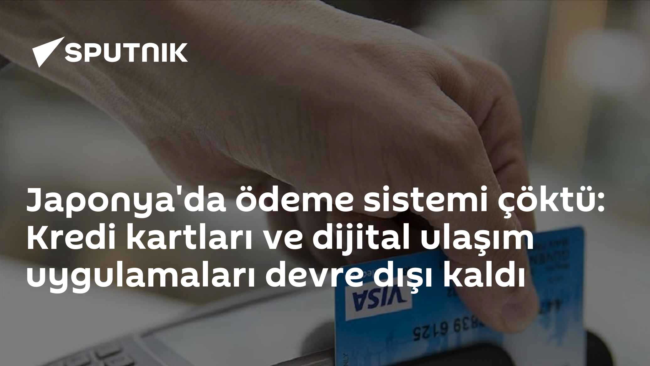Japonya'da ödeme sistemi çöktü: Kredi kartları ve dijital ulaşım uygulamaları devre dışı kaldı