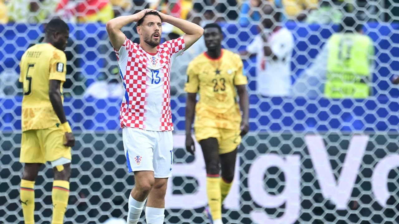 Hırvatistan Gana'yı Vlasic'in golüyle mağlup ederek gruptan ikinci çıktı