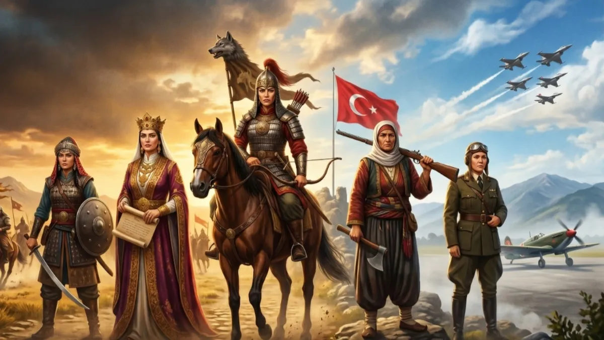 Dünyanın korkulu rüyası oldular! Tarihin akışını tek başına değiştiren 5 Türk kadını