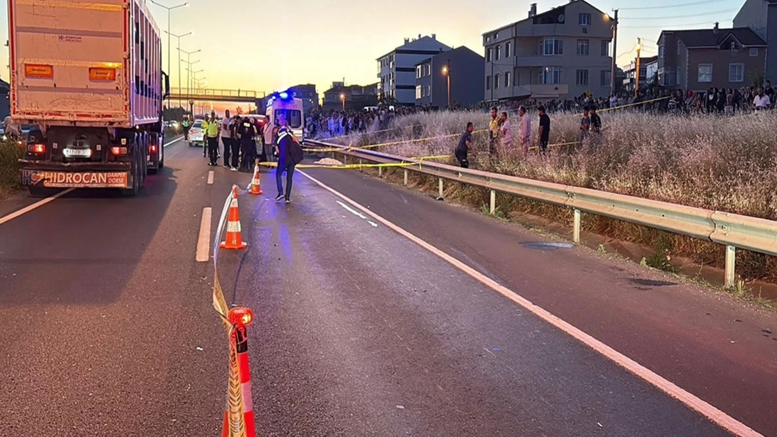 Tekirdağ'da otomobilin çarptığı 15 yaşındaki Rabia yaşamını yitirdi