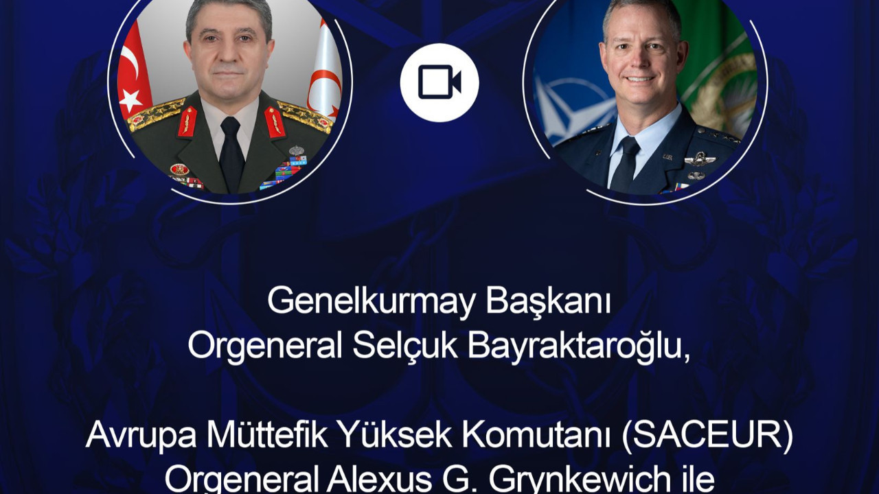 Genelkurmay Başkanı Bayraktaroğlu, SACEUR Komutanı Grynkewich ile görüştü