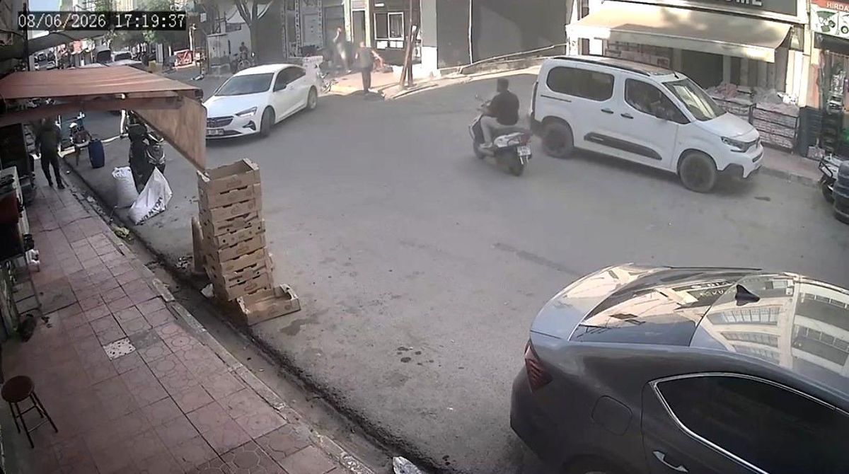 Mardin'de bisiklet hırsızlığı kamerada