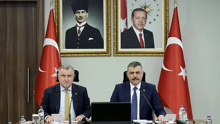 Bakanlar Çiftçi ile Bak, Spor Güvenliği Toplantısı’nı gerçekleştirdi