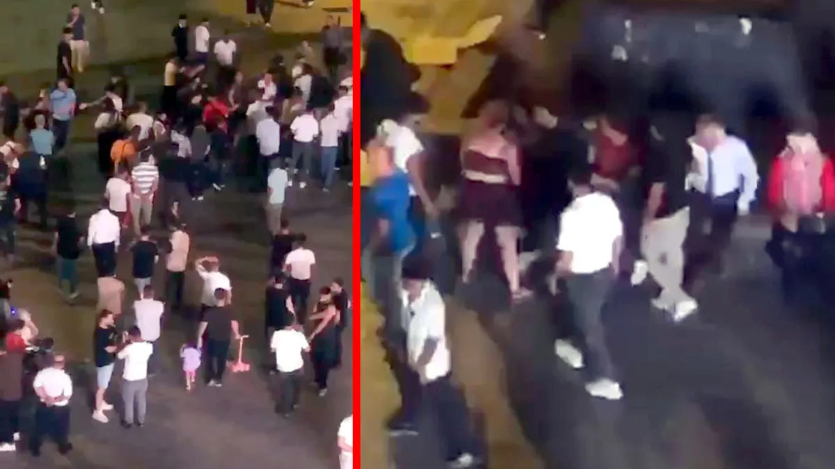 Yer Esenyurt! Halaydaki kadınlar arasında kavga çıktı: Erkeklerin de karıştığı olayda ortalık savaş alanına döndü!