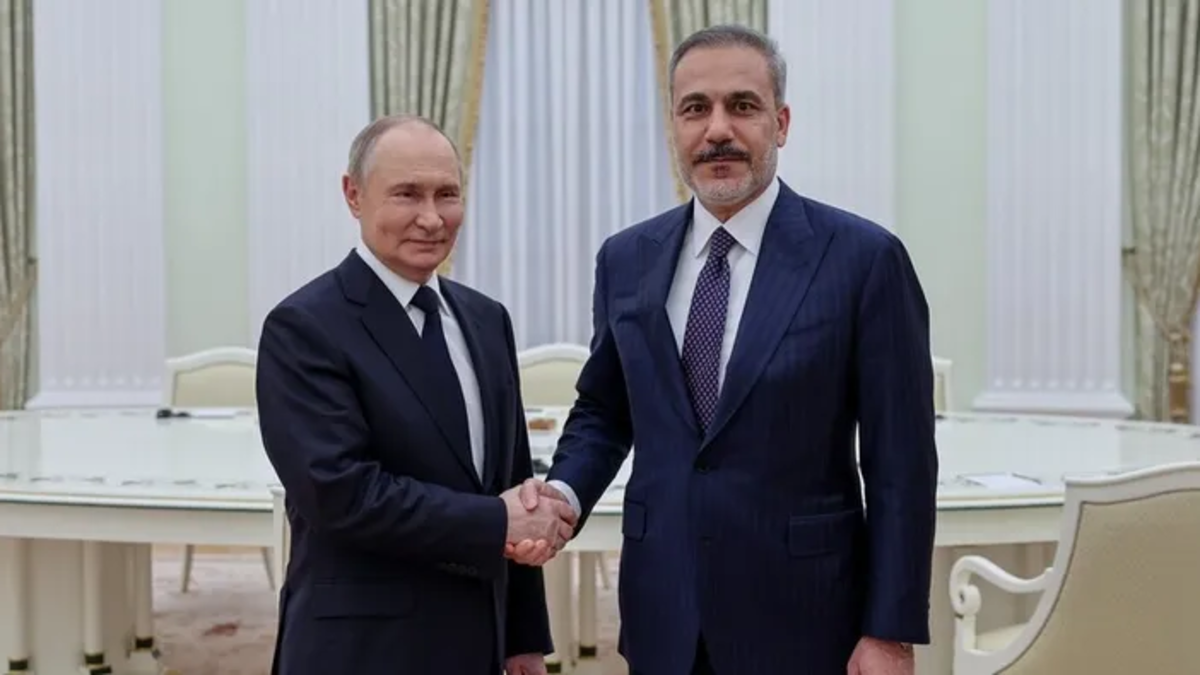 Bakan Fidan, Putin ile görüştü