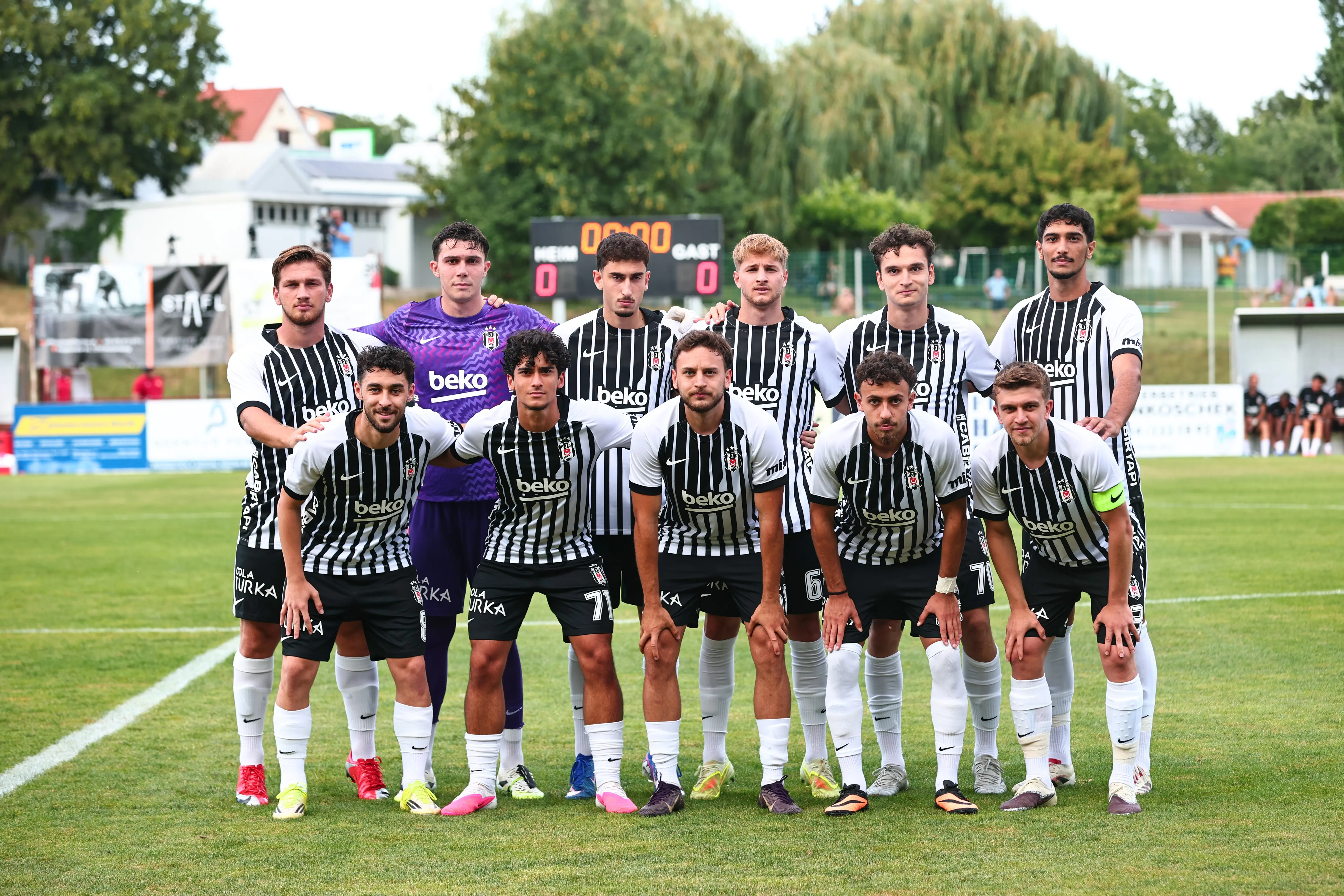Beşiktaş, Slovakya kampını oynayacağı iki maçla tamamlayacak