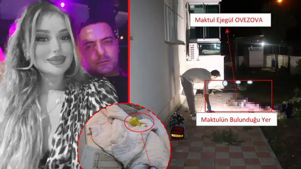 8’inci kattaki dairesinden düşerek hayatını kaybetmişti! Ayşe Tokyaz’ın katilinden kan donduran savunma: Ejegül Ovezova intihar edip…