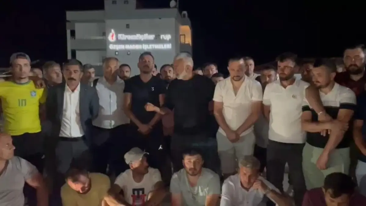 Ankara'nın ardından bu sefer de Edirne! Maden işçileri eylemde: "Maaşlarımızı alamıyoruz"