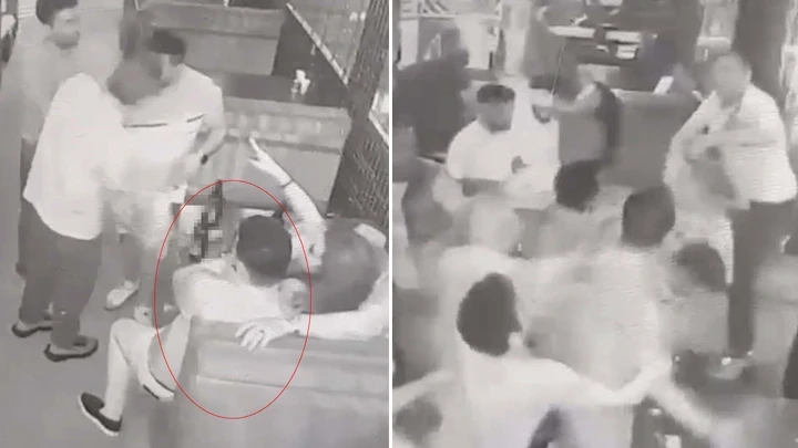 İzmir'de eğlence mekanında 'yüksek hesap' dehşeti! Görüntüler ortaya çıktı