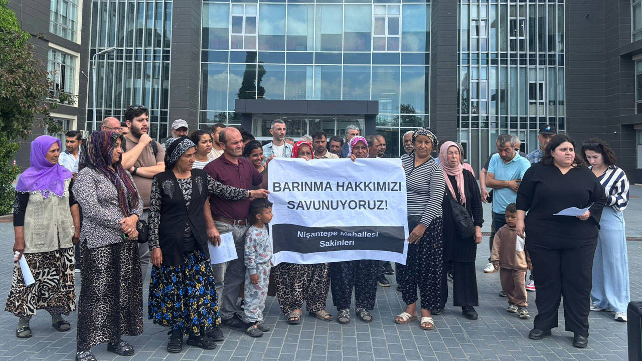 Nişantepe halkından kentsel dönüşüm tepkisi: “Yıkım değil adalet istiyoruz”
