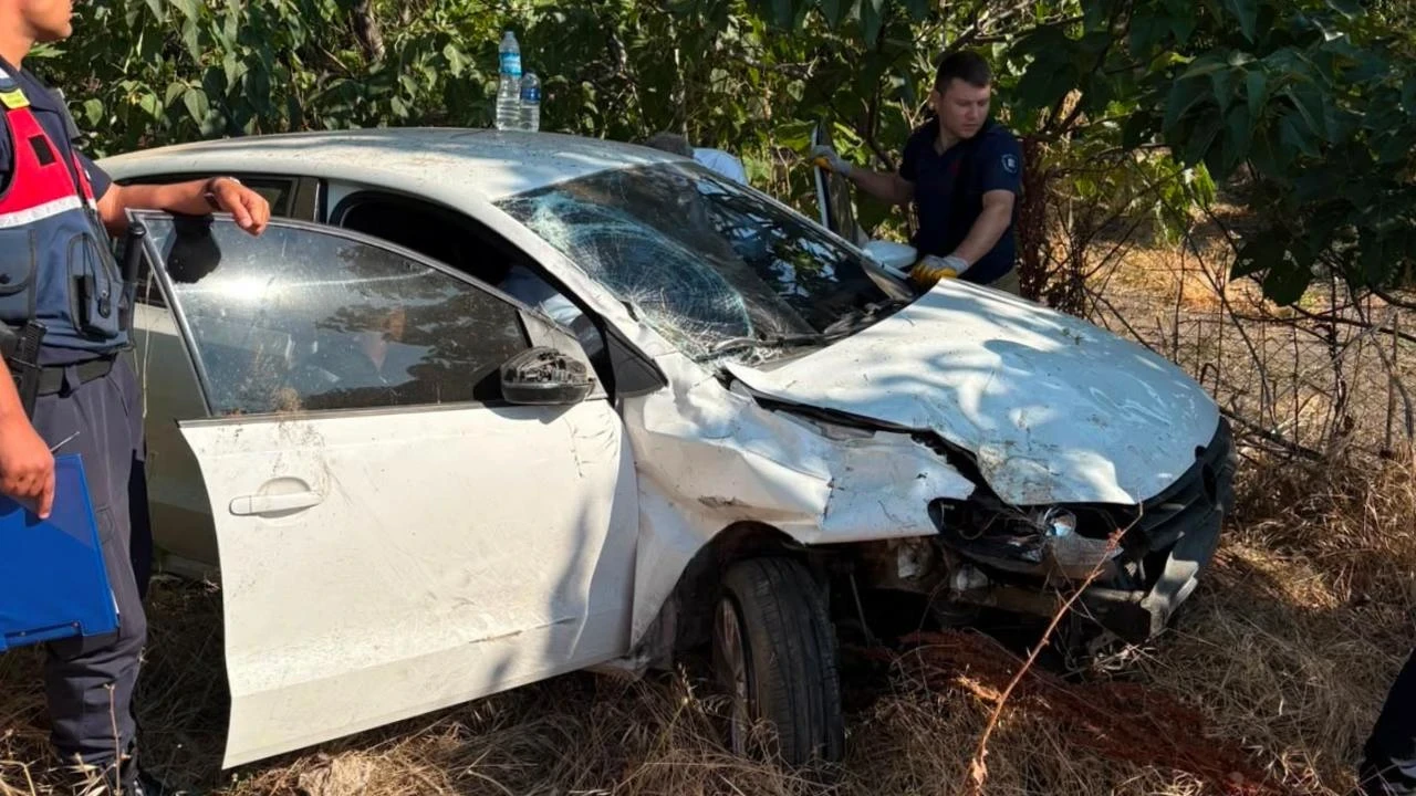Gönen'de trafik kazası: 1 yaralı