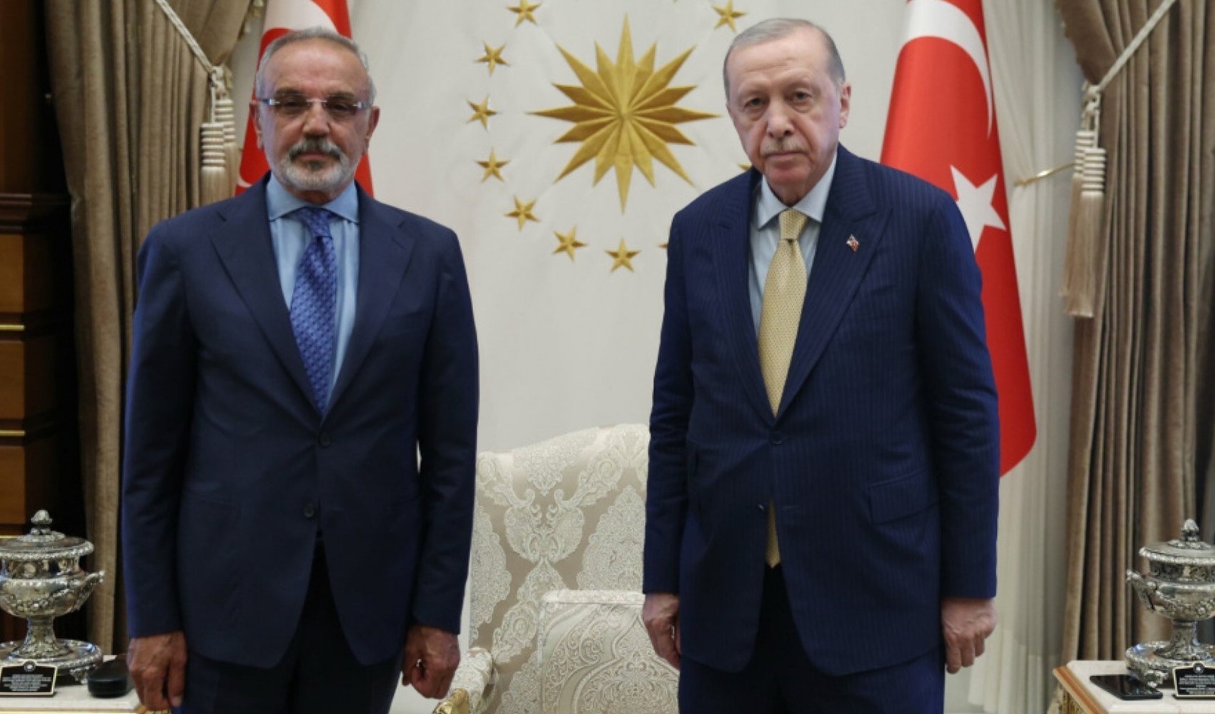 Sırrı Sakık Cumhurbaşkanı Erdoğan'ı ziyaret etti