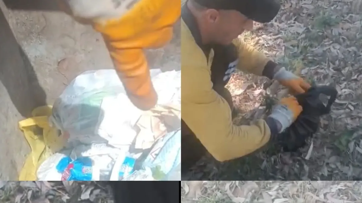 Vicdansızlığın böylesi! Ağzı bağlı çöp torbasında bulundu