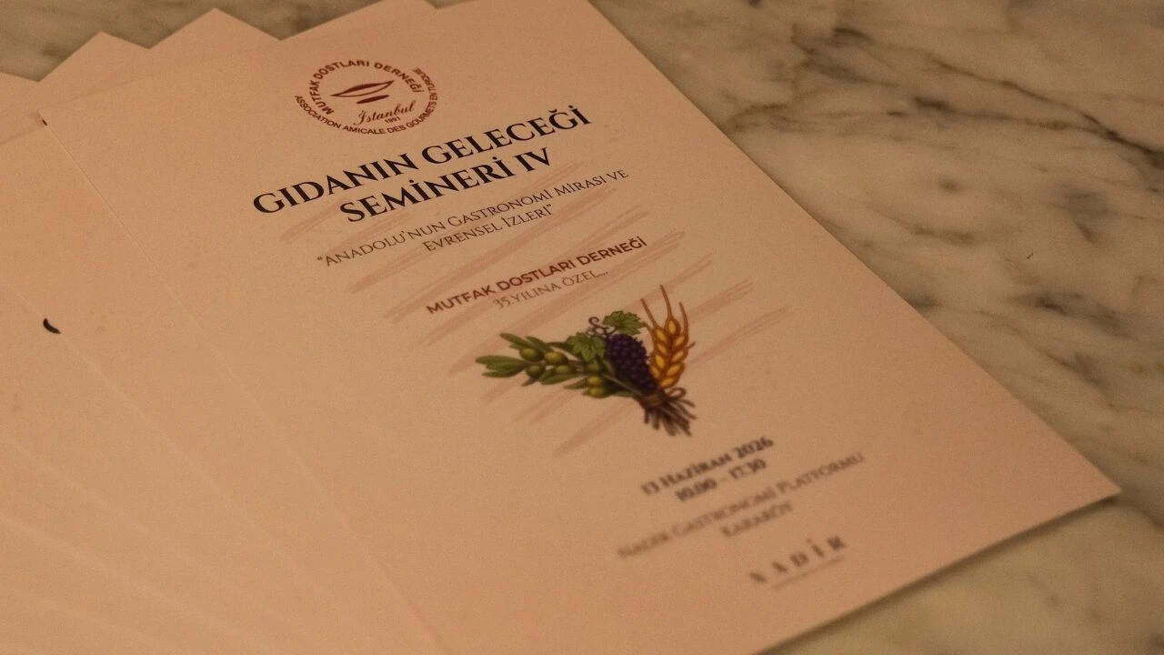 Mutfak Dostları Derneği 35. yılını "Anadolu’nun Gastronomi Mirası" semineriyle kutladı