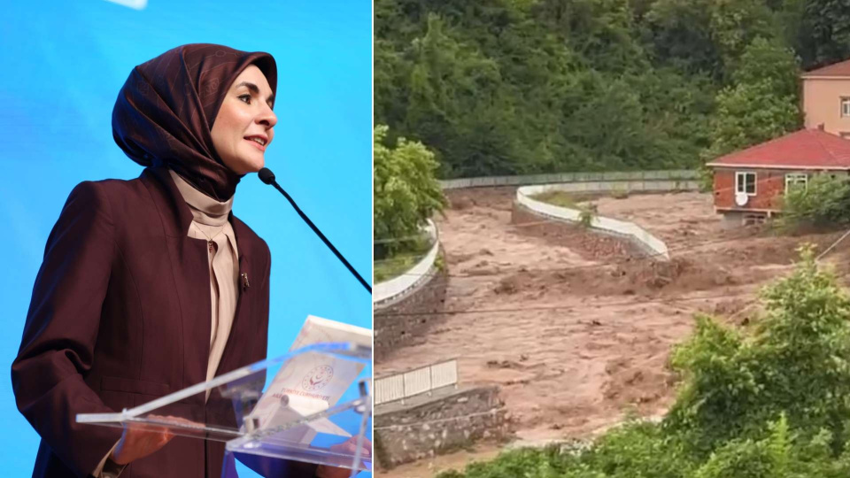 Aile ve Sosyal Hizmetler Bakanı Mahinur Özdemir Göktaş, Kastamonu'da selden etkilenen ailelere 10 bin lira yardım ödemesi yapılacağını açıkladı