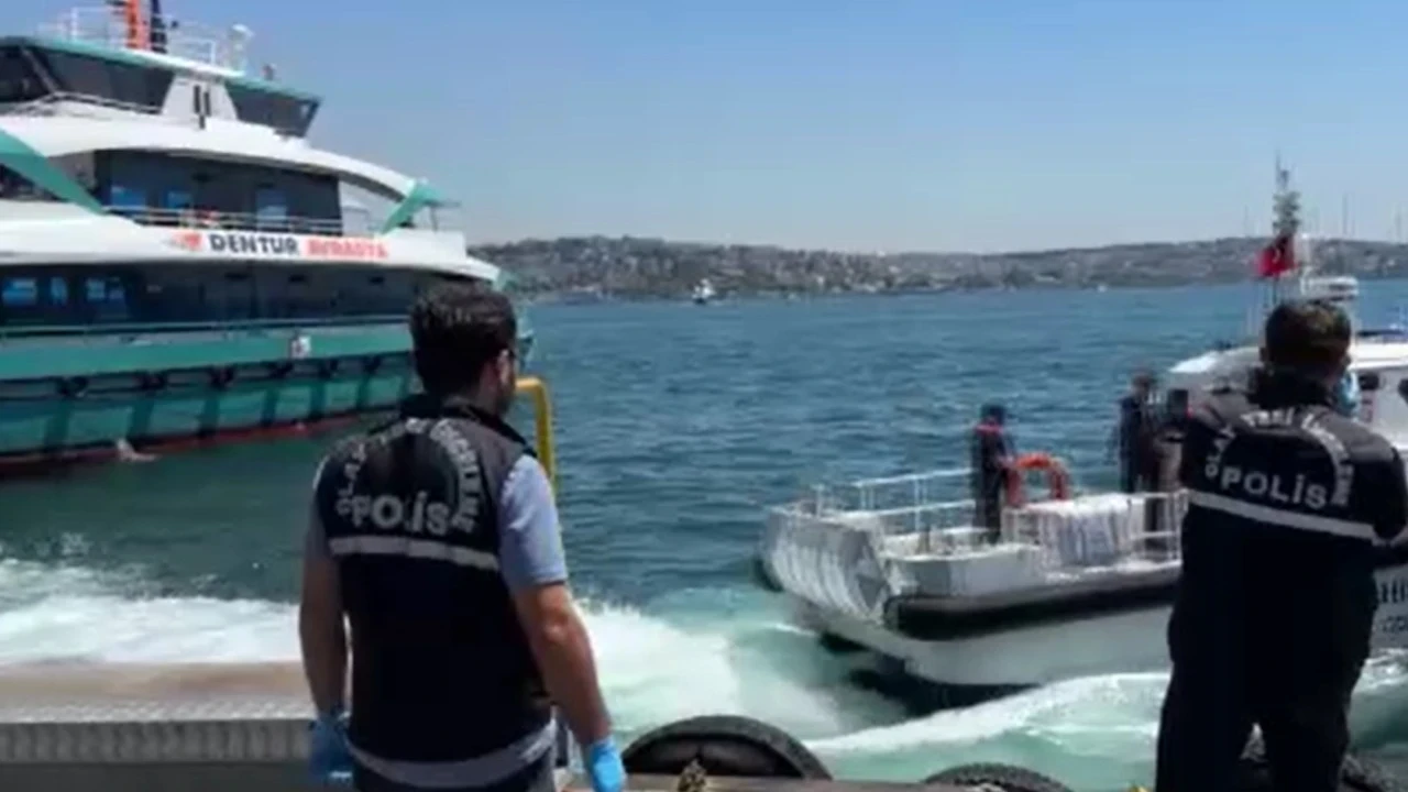 Beşiktaş açıklarında kadın cesedi bulundu