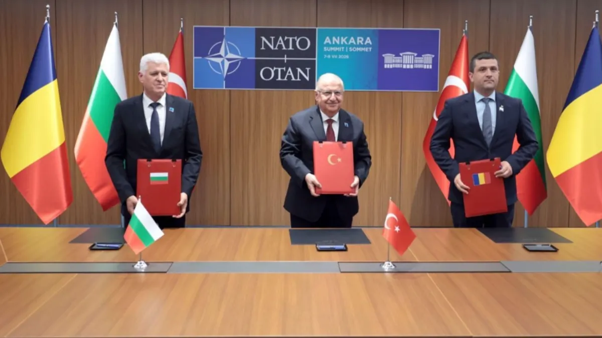 Türkiye, Romanya ve Bulgaristan arasında Karadeniz ile ilgili anlaşma imzalandı